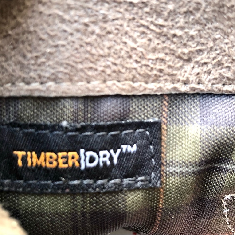 *🎉HP 🎉 Timberland | Earthkeepers Rudston taupe Suede Heeled Boots Size 8 - Picture 15 of 16